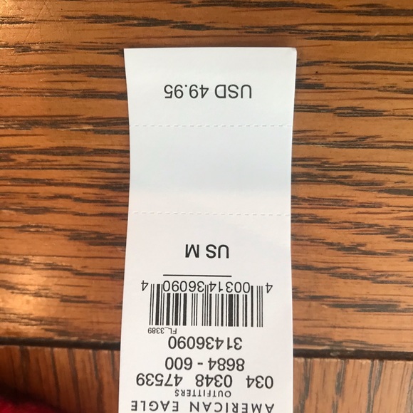 American Eagle red sweater - Picture 4 of 4